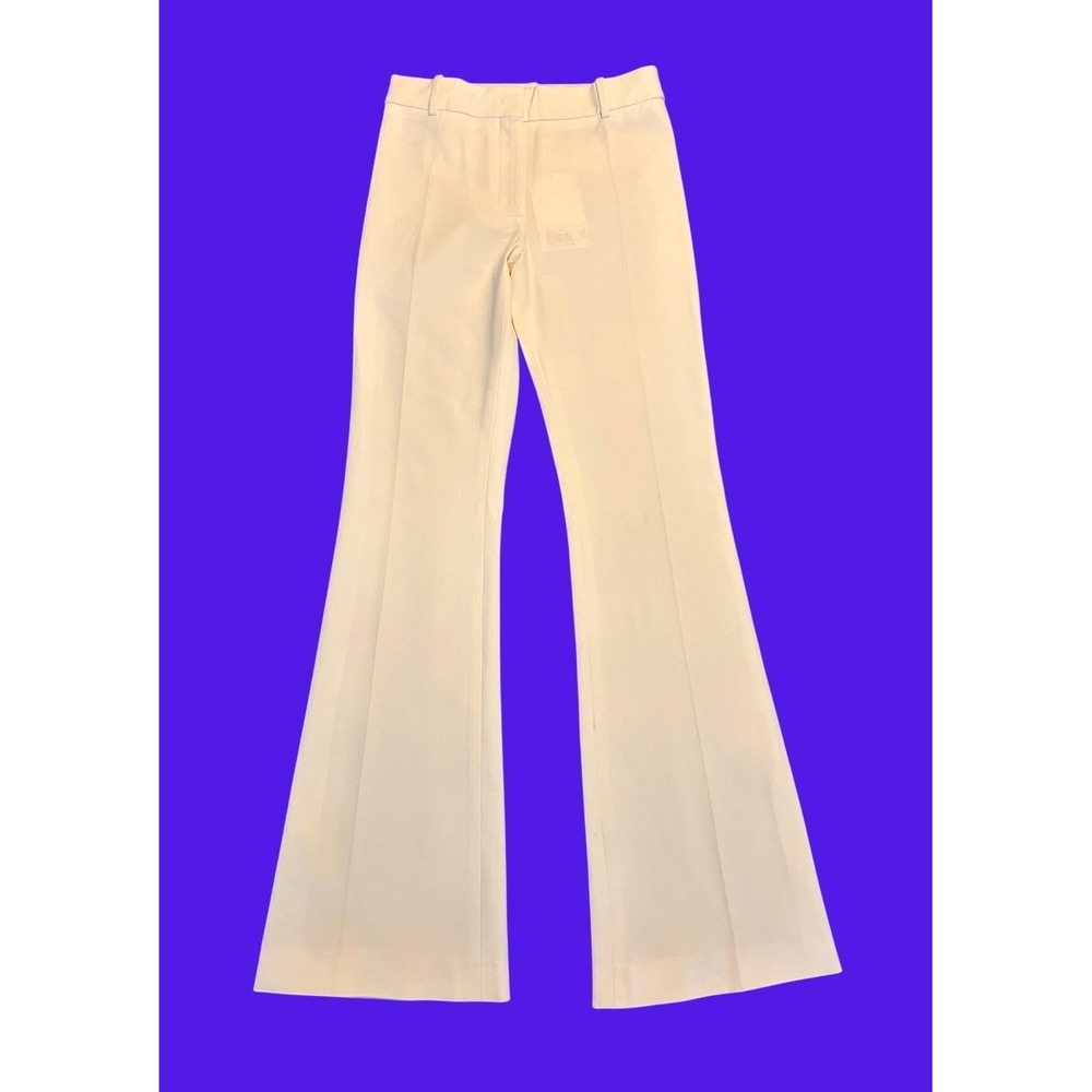FRAME Le High Flare Trouser Blanc White High Rise Pants Size 4 LWWB0729 NEW 1482